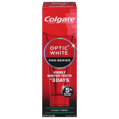 Save On Colgate Optic White Pro Series Toothpaste Vividly Fresh Order