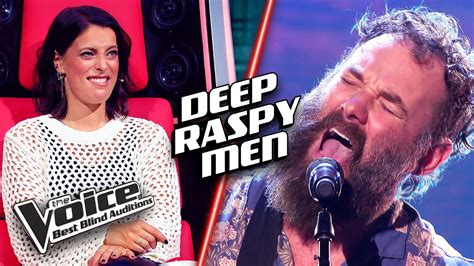 Unexpected Raspy Voices The Voice Best Blind Auditions Youtube