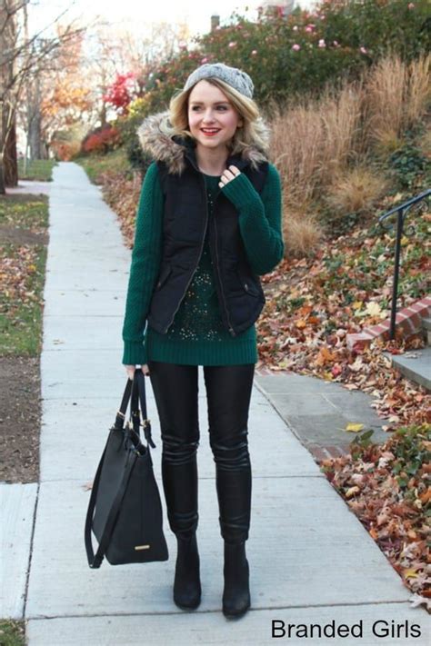 Outfits With Puffer Vest 20 Ways To Wear Puffer Vest Fashionably Puffy Vest Outfit Black