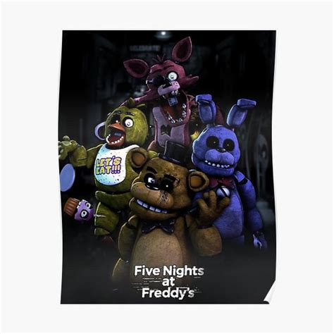 Scarry Fnaf Characters Premium Matte Vertical Poster Sold By Lindy Affectation Sku 3619298