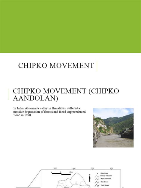 Chipko Movement Pdf Natural Environment Natural Resource Management