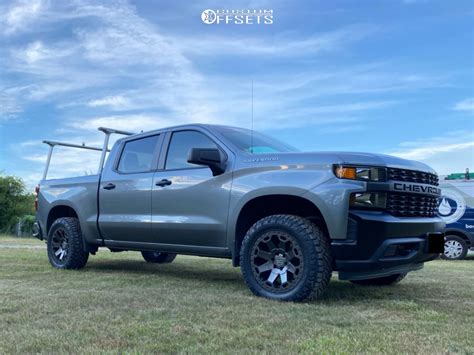 2019 Chevrolet Silverado 1500 Black Rhino Warlord Custom Offsets