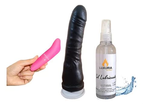 Consolador Realista Ventosa Plug Anal Gel Lubricante Intimo MercadoLibre