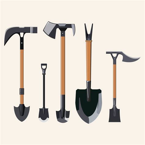 5 Agriculture Tools 26812897 Vector Art At Vecteezy