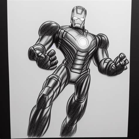 Dibujos A Lapiz De Iron Man