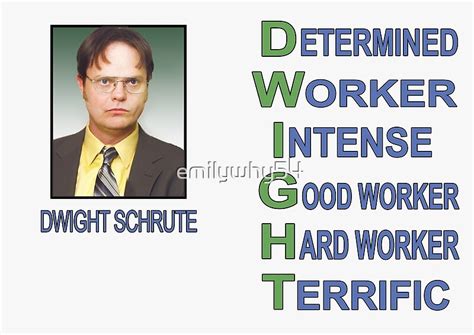 Dwight Schrute: Posters | Redbubble