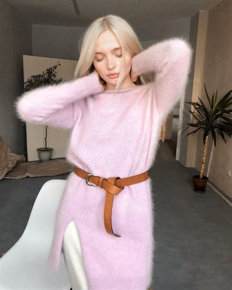 Tumblr In 2020 Fluffy Sweater Fashion Sweater Dress