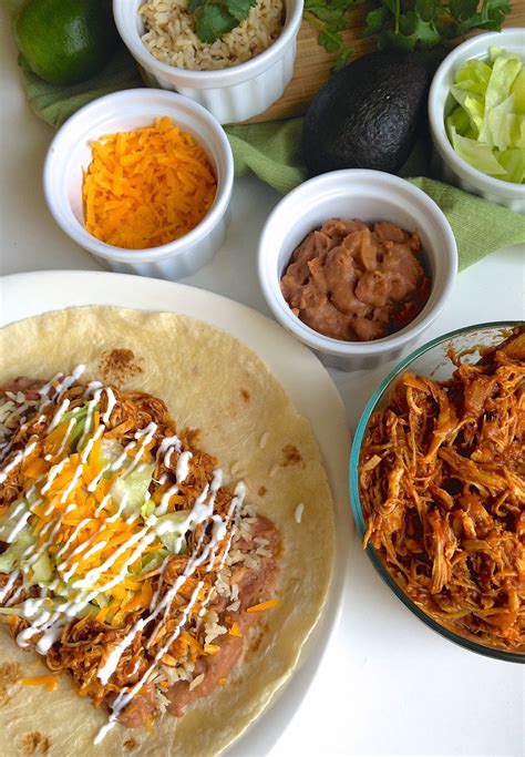 Easy Mexican Shredded Chicken Perfect For Burritos Tacos Nachos