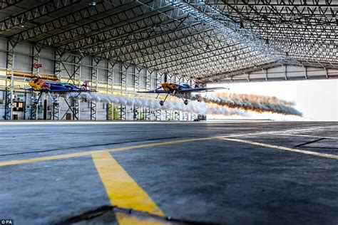 Video Shows British Pilots Fly Through Standing Structure In