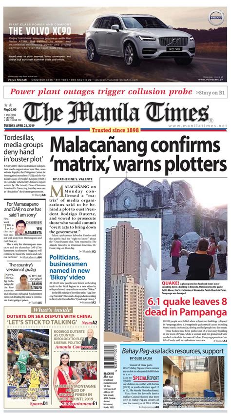 The Manila Times April 23 2019 By The Manila Times Issuu