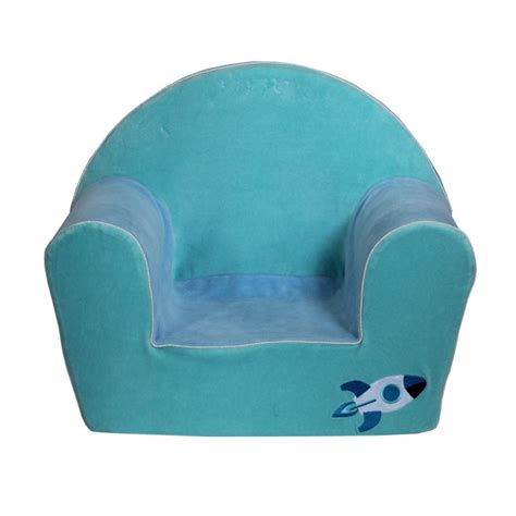 Fauteuil Club Explorer Velours Bleu Turquoise