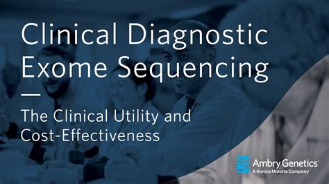 Clinical Diagnostic Exome Sequencing Webinar Ambry Genetics Youtube