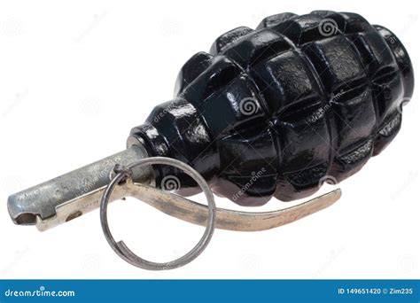 F 1 Fragmentation Hand Grenade Stock Photo Image Of Fuse Green