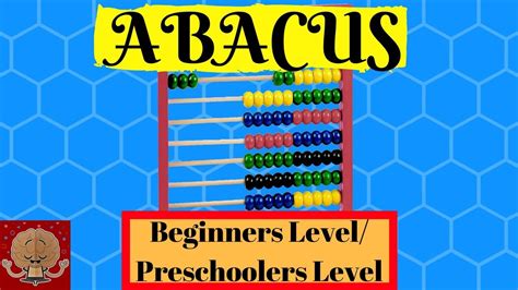 Abacus How To Use An Abacus Abacus For Beginners Preschoolers Youtube