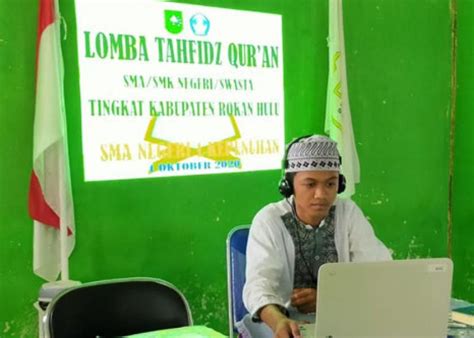 Siswa SMA Negeri 1 Kepenuhan Wakili Rohul Pada Lomba Tahfidz Quran