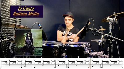 Laura Pausini Io Canto Drum Cover By Battista Molin Youtube