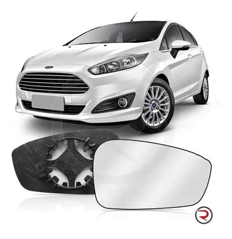 Lente Retrovisor New Fiesta 2012 A 2018 Lado Direito Parcelamento Sem