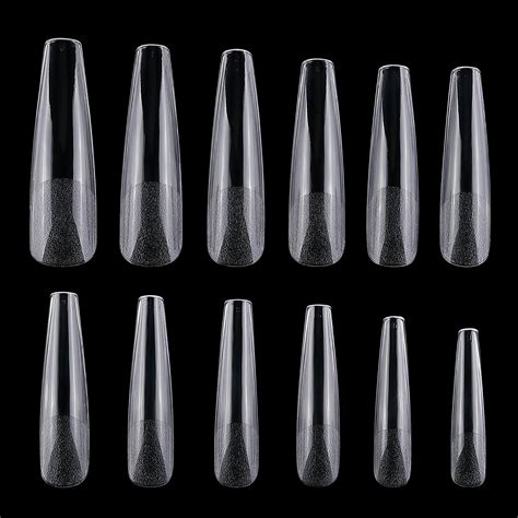 False Nails Full Cover Artificial Fingernails With Short Nail Tips Short Round Head Acrylic