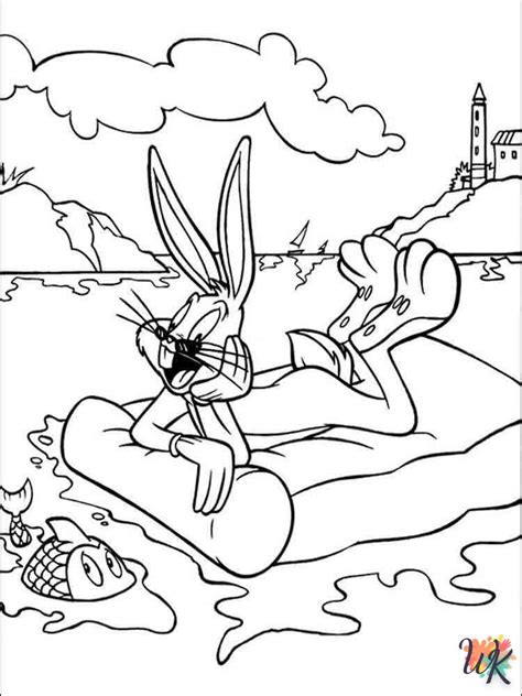 100 Disegni Bugs Bunny Da Colorare Stampabili Gratuitamente