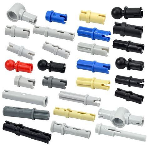 Technical Bulk Diy Part Connector Pin Peg Cross Axle Building Blocks