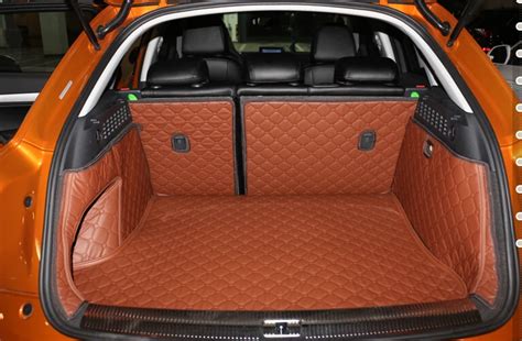 Top Carpets Full Set Car Trunk Cargo Mats For Audi Q3 2017 2011