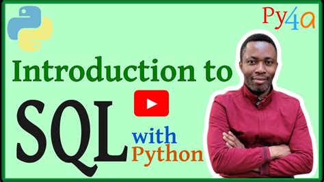 Introduction To Sql With Python Mysql Youtube