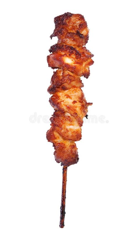 Huhn Satay Stockbild Bild Von Getrennt Kochen Gekocht