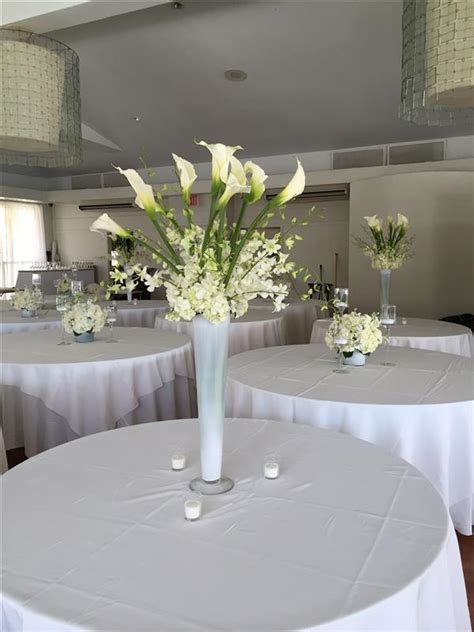 Calla Lily Wedding Table Centerpieces