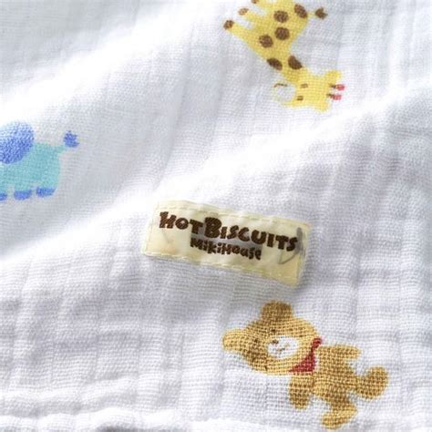 HOT BISCUITS Gauze Blanket 110cm Citrus Studio