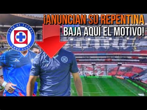 CRUZ AZUL YA NO LE RENOVARÁ SU CONTRATO ASÍ QUE YA HAY EQUIPOS