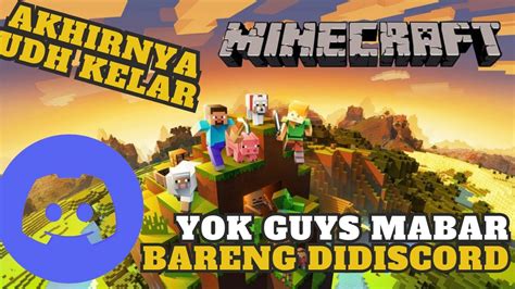 Live Pagi Yok Mabar Minecraft Sampai Tamat Namatin Minecraft