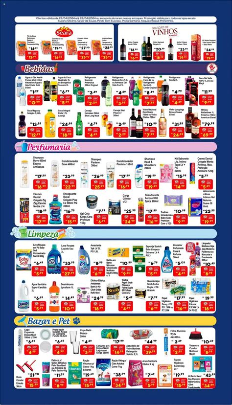 Semar Supermercado Ofertas da semana de 23 04 2024 Promoções Online