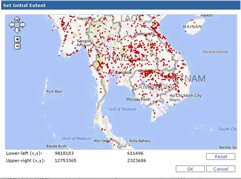 การสร้างเว็บแผนที่จุดความร้อนhotspot โดยใช้ Wms บน Arcgis Server