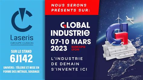 Retrouvez nous au salon Global Industries édition 2023 N1 français