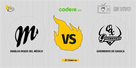 Diablos Rojos del México VS Guerreros de Oaxaca hoy en vivo Liga