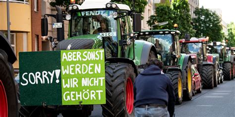 Demo Der Landwirte In Berlin Spreeradio