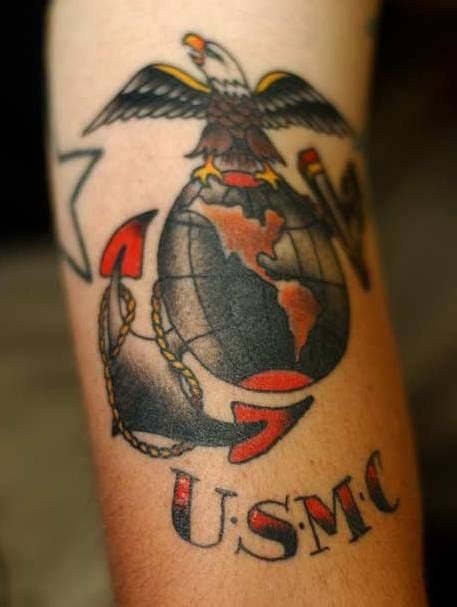 14 Ega Tattoo Flash Ideas Eagle Globe Anchor Usmc Tattoo Marine Tattoo