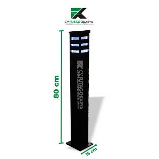 Bollard Lampu Cast Iron Balikpapan Futago Karya