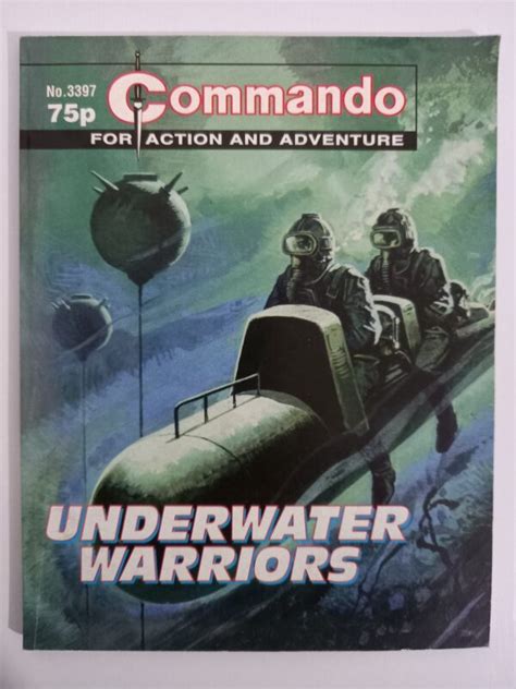 Commando Comic No 3397 Underwater Warriors Letsgocommando