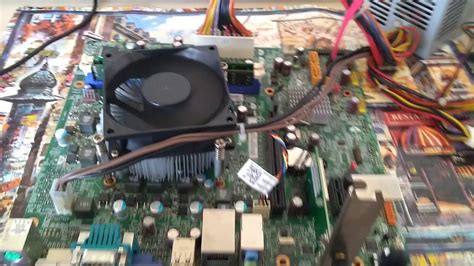 Mother Lenovo Ih61m Socket 1155 - YouTube