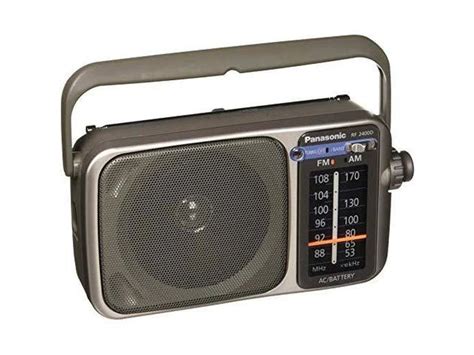 Panasonic Rf 2400 Portable Am Fm Ac Powered Battery Operated Analog