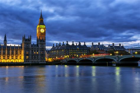 Download Light Thames City Night London Man Made Palace Of Westminster ...