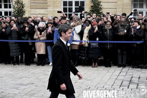 Passation De Pouvoir Entre Elisabeth Borne Et Gabriel Attal Par Alain