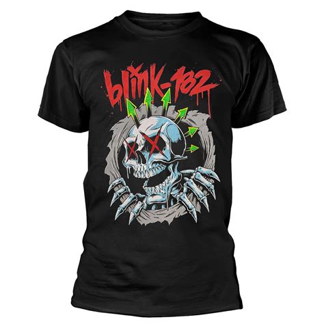 Blink 182 Six Arrow Skull Black T Shirt Ã‚Â¦ Eyesore Merch