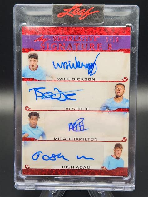 S8 3 2023 Leaf Superlative Signature 8 Red 2 10 EBay