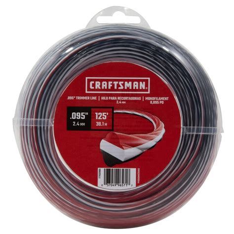 Craftsman 125 Ft Spool 0095 In Spooled Trimmer Line In The String