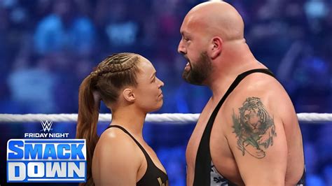 Full Match Ronda Rousey Vs Big Show Wwe Smackdown 2024 Youtube