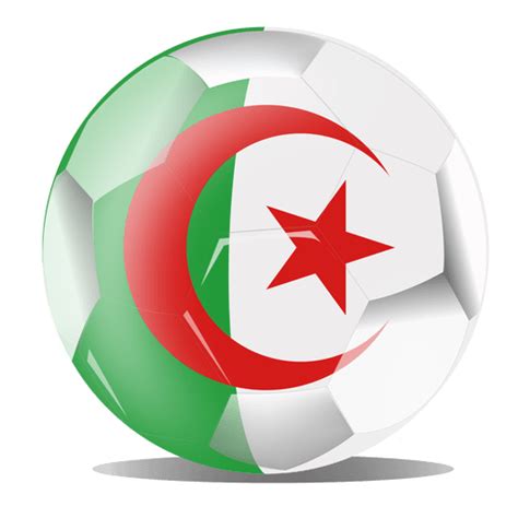 Algeria football flag - Transparent PNG & SVG vector file