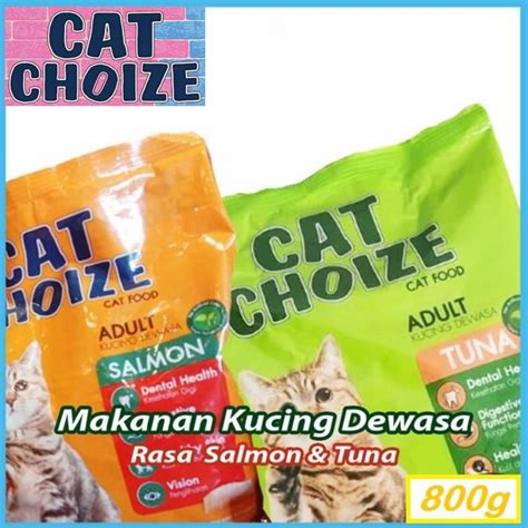 Jual Cat Choize G Adult Tuna Salmon Lightning Cat Food Makanan