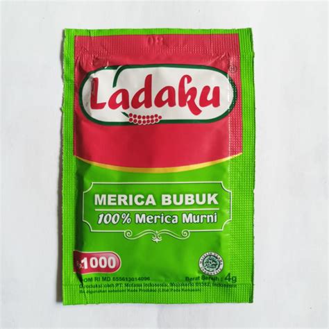 Jual LADA LADAKU 100 MERICA BUBUK KESACHET 4gr Shopee Indonesia